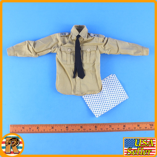 Hans Joachim Luftwaffe Ace - Shirt & Tie & Scarf - 1/6 Scale -