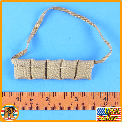 1944 British Commando - Ammo Bandolier - 1/6 Scale Part - Ujindou