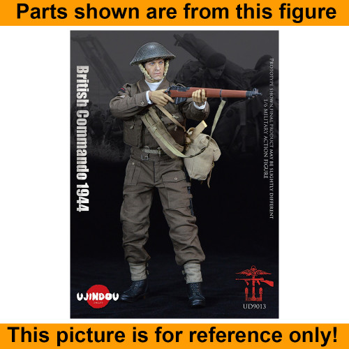 1944 British Commando - Canteen w/ Strap - 1/6 Scale Part - Ujindou