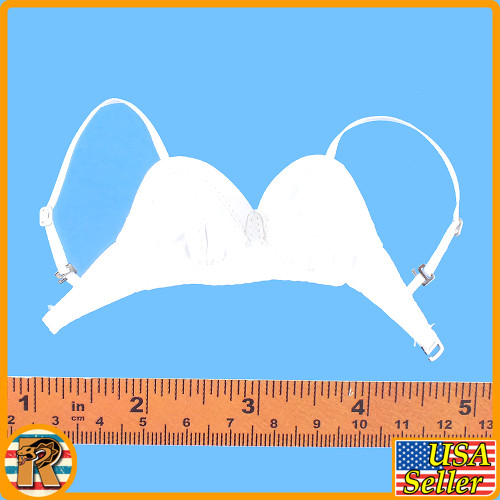 FG085 - White Bra (Slim Bodies) #3 - 1/6 Scale -