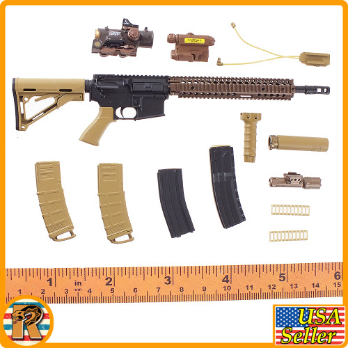 Special Forces Weapons D - Colt Assault Rifle Set A #1 - 1/6 Scale -