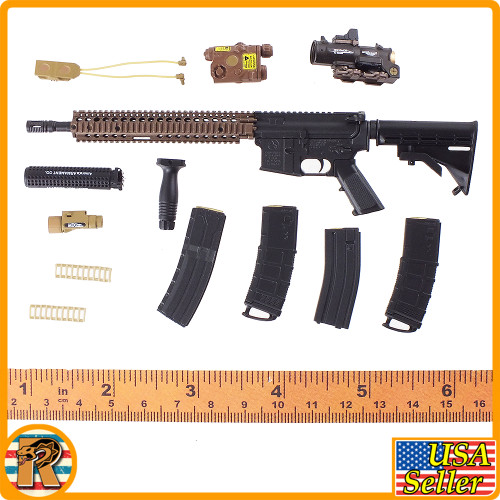 Special Forces Weapons D - Colt Assault Rifle Set B #2 - 1/6 Scale -
