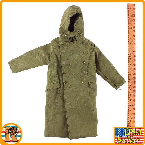 WWII 1936 Tokyo - Hooded Overcoat - 1/6 Scale -