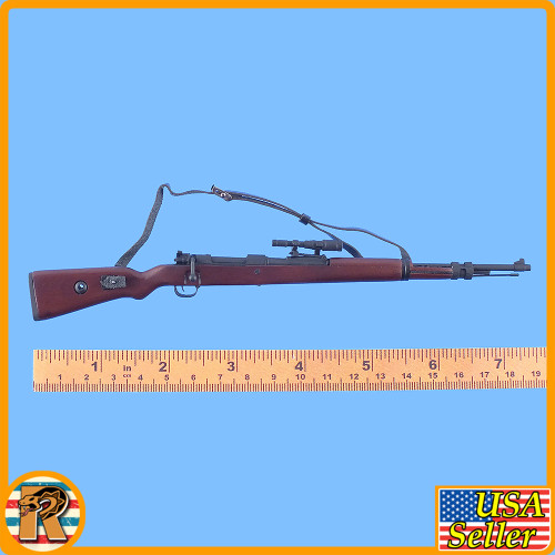 Freid WH Infantry - K98 Rifle (Wood & Metal) - 1/6 Scale -