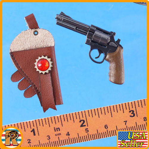 Happy Cowboy - Revolver & Belt Set - 1/6 Scale -