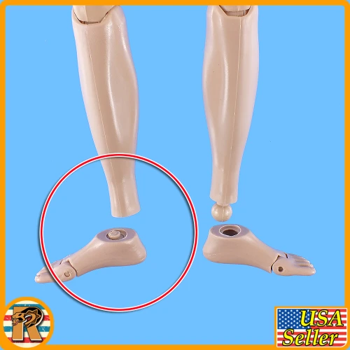 Mariya Fighting Girlfriend - **Broken** Female Nude Body #1 - 1/6 Scale Part - Facepool