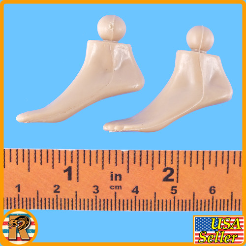 Asia Beauty - Arched Female Feet #1 - 1/6 Scale -