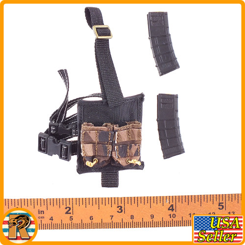 Erik Killmonger - Leg Pouch & Mags - 1/6 Scale -