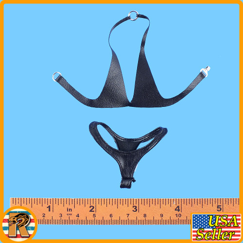 Female Star Warrior - Black Bikini Set - 1/6 Scale -