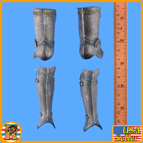 Saintess Knight (Black) - Leg Armor #2 - 1/6 Scale -