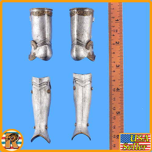 Saintess Knight (Silver) - Leg Armor #2 - 1/6 Scale -