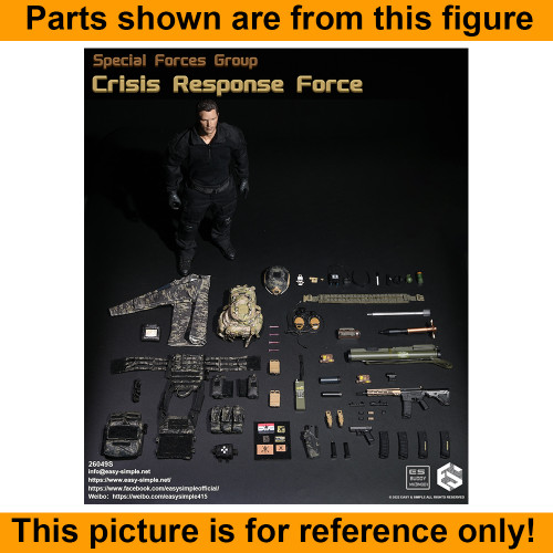 Crisis Response Force S - Pen Glowsticks CAT - 1/6 Scale -