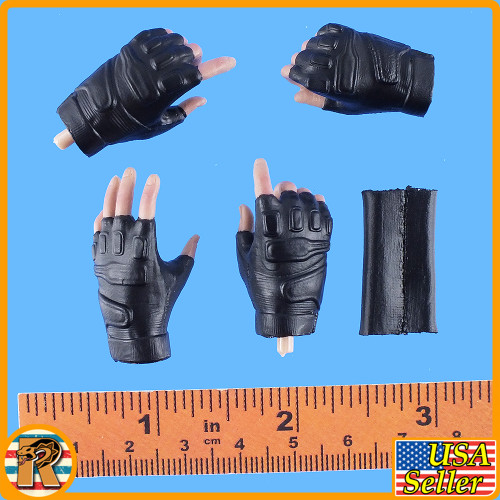 Resident Evil Valentine - Gloved Hands & Gauntlet - 1/6 Scale -