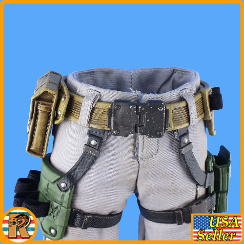 Roadblock GI JOE - Pants w/ Belt & Pistol *READ* - 1/6 Scale -
