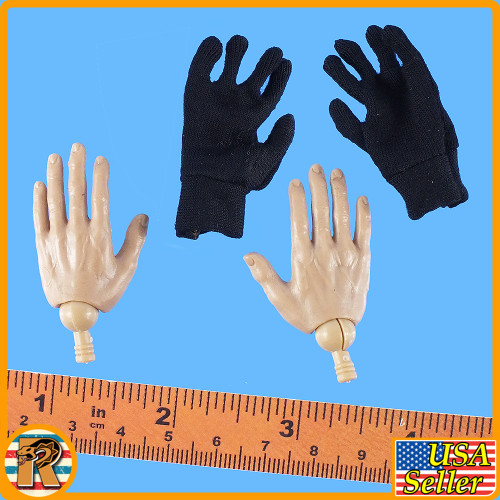 Navy Flight Deck Crew - Bendy Hands & Gloves - 1/6 Scale -