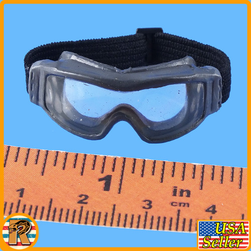 Navy Flight Deck Crew - Clear Gray Goggles #3 - 1/6 Scale -