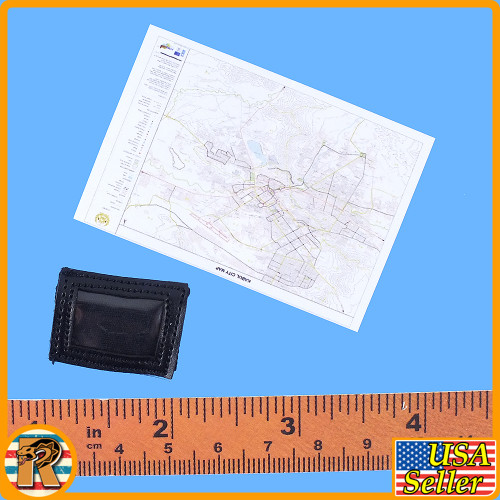 B NSWDG Infiltration Team - Document Pouch & Map - 1/6 Scale -