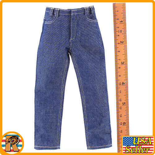 Taxi Driver - Blue Jean Pants - 1/6 Scale -