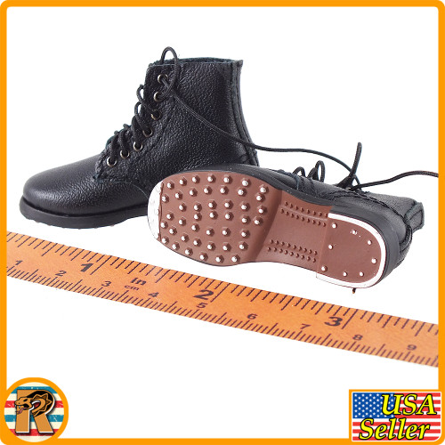 Jager Panzer Commander - Boots (for Feet) - 1/6 Scale -