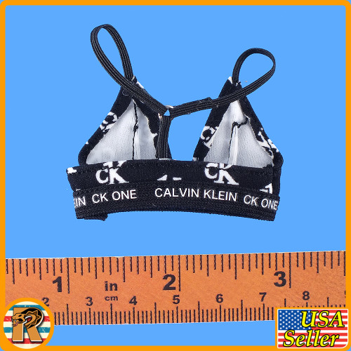 Female CK Underwear - Black Bra #2 - 1/6 Scale -