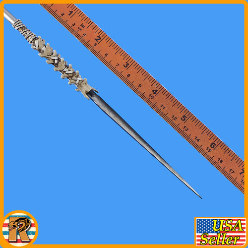 Hells Messenger Silver - Long Spear - 1/6 Scale -