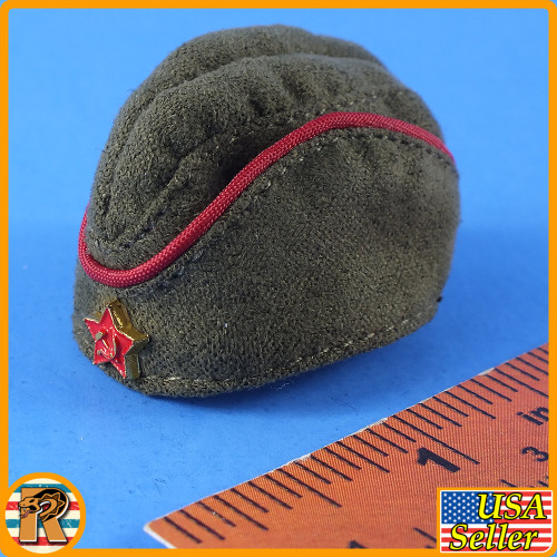 Natasha Soviet Officer - Garrison Cap #2 - 1/6 Scale -