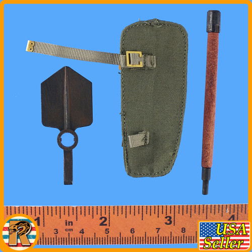 British Commando Sniper - Shovel & Cover - 1/6 Scale -