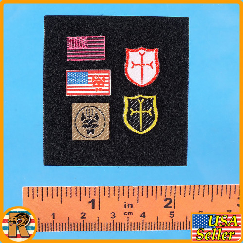 S CBRN Assault Team - Patches - 1/6 Scale -