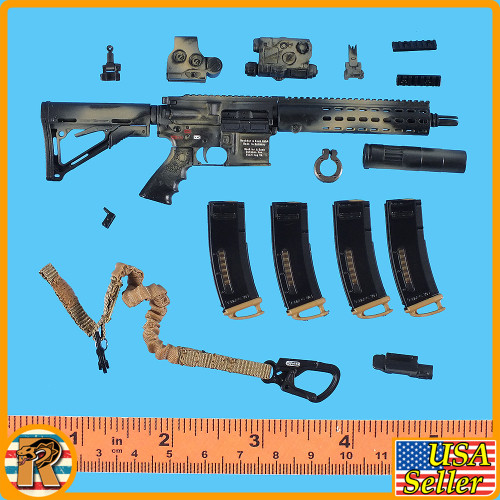 R CBRN Assault Team - M4 Rifle Set - 1/6 Scale -