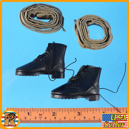 Chinese 88th Division - Boots & Leggings - 1/6 Scale -