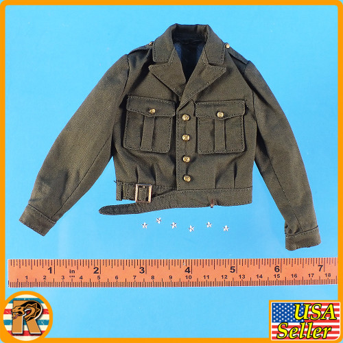US General Patton - Green Jacket #1 - 1/6 Scale -