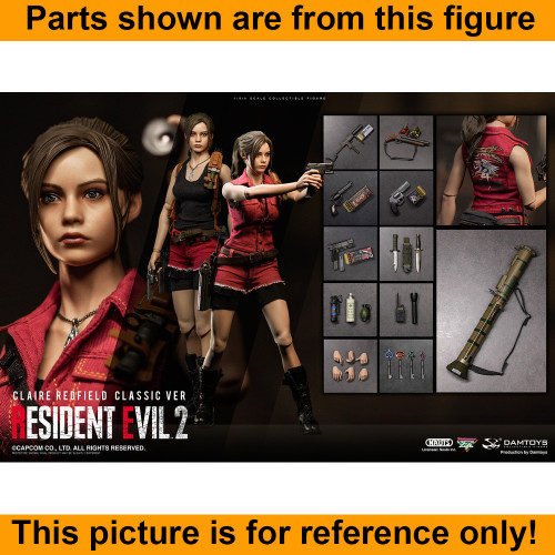 Classic RE2 Claire Redfield - 45 Bullet Box #1 *READ* - 1/6 Scale -