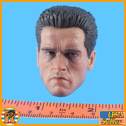 T800 Future Warrior - Arnold Head Sculpt *READ* - 1/6 Scale -