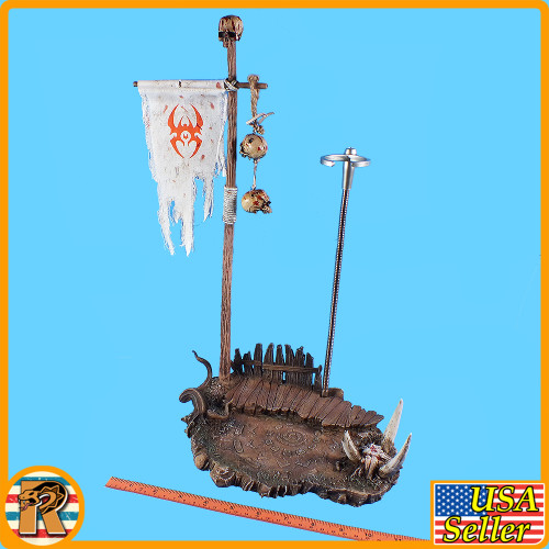 Celtic Bravery Wildheart (Silver) - Large Display Base - 1/6 Scale Part TBleague