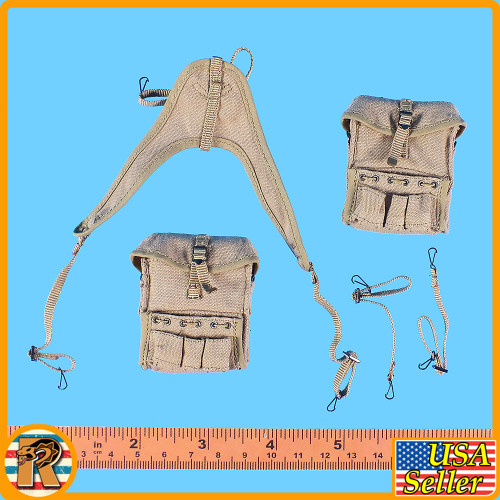 Us Ranger Combat Medic - Harness & Pouch Set #2 - 1/6 Scale -