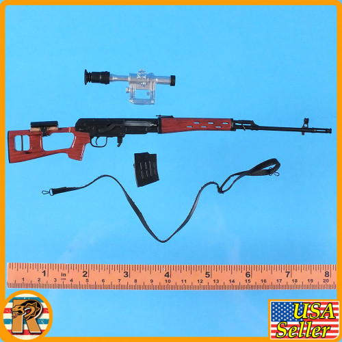 Bella Soviet Sniper - SVD Sniper Rifle #2 - 1/6 Scale -