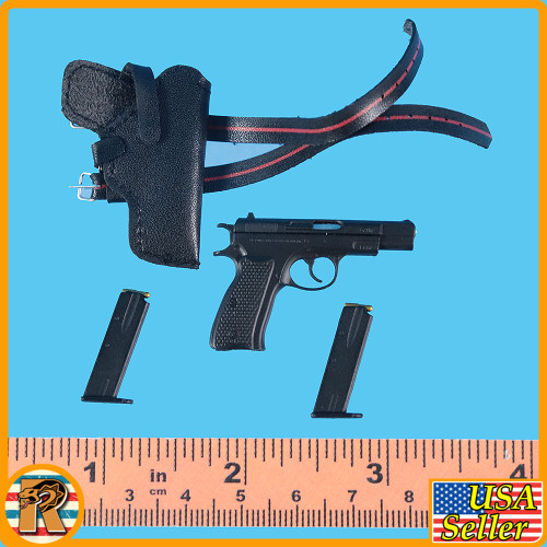 Nasja Soviet Sniper - Pistol & Holster Set - 1/6 Scale -