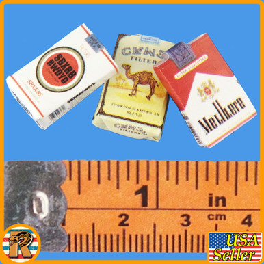 Special Forces Team - Flat Cigarette Boxes - 1/6 Scale
