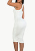 CONTOUR MIDI DRESS SLEEVELESS