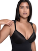 CUPPED FULL BODYSUIT TRIPLE TUMMY LAYER