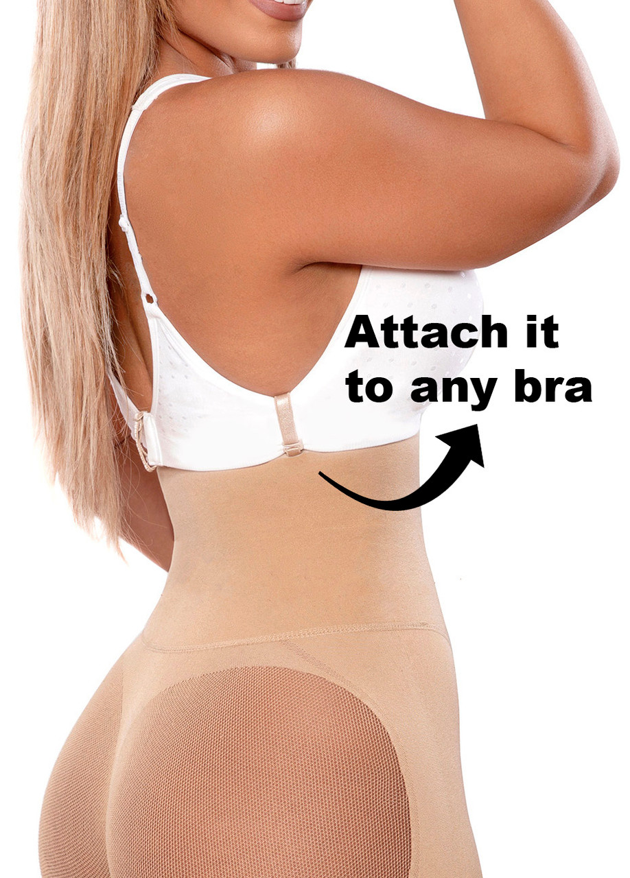 ToBeInStyle Women's High Waist Butt Lifter Shapewear with Bra Hooks 