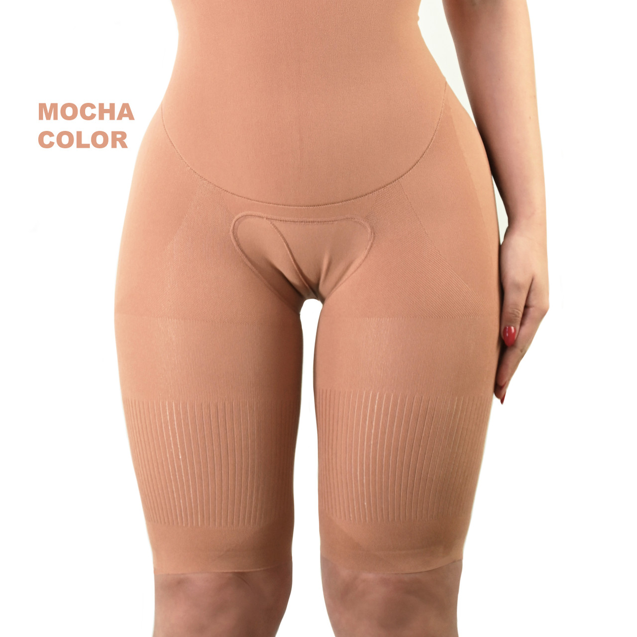 HAPPY BUTT No.7 BODYSUIT DOUBLE TUMMY LAYER ABOVE KNEE