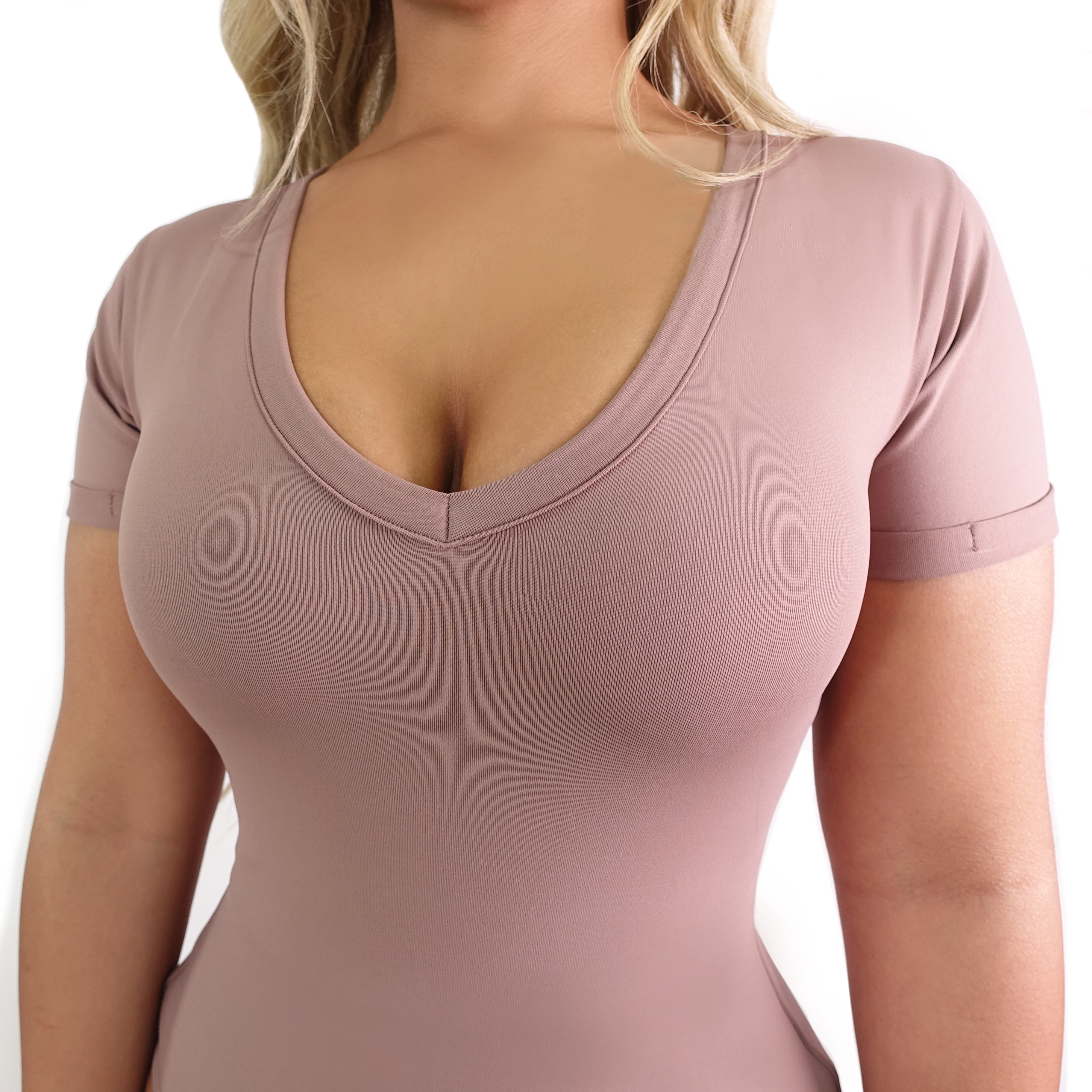 Happy Cami Shaper Bodysuit Short Sleeves