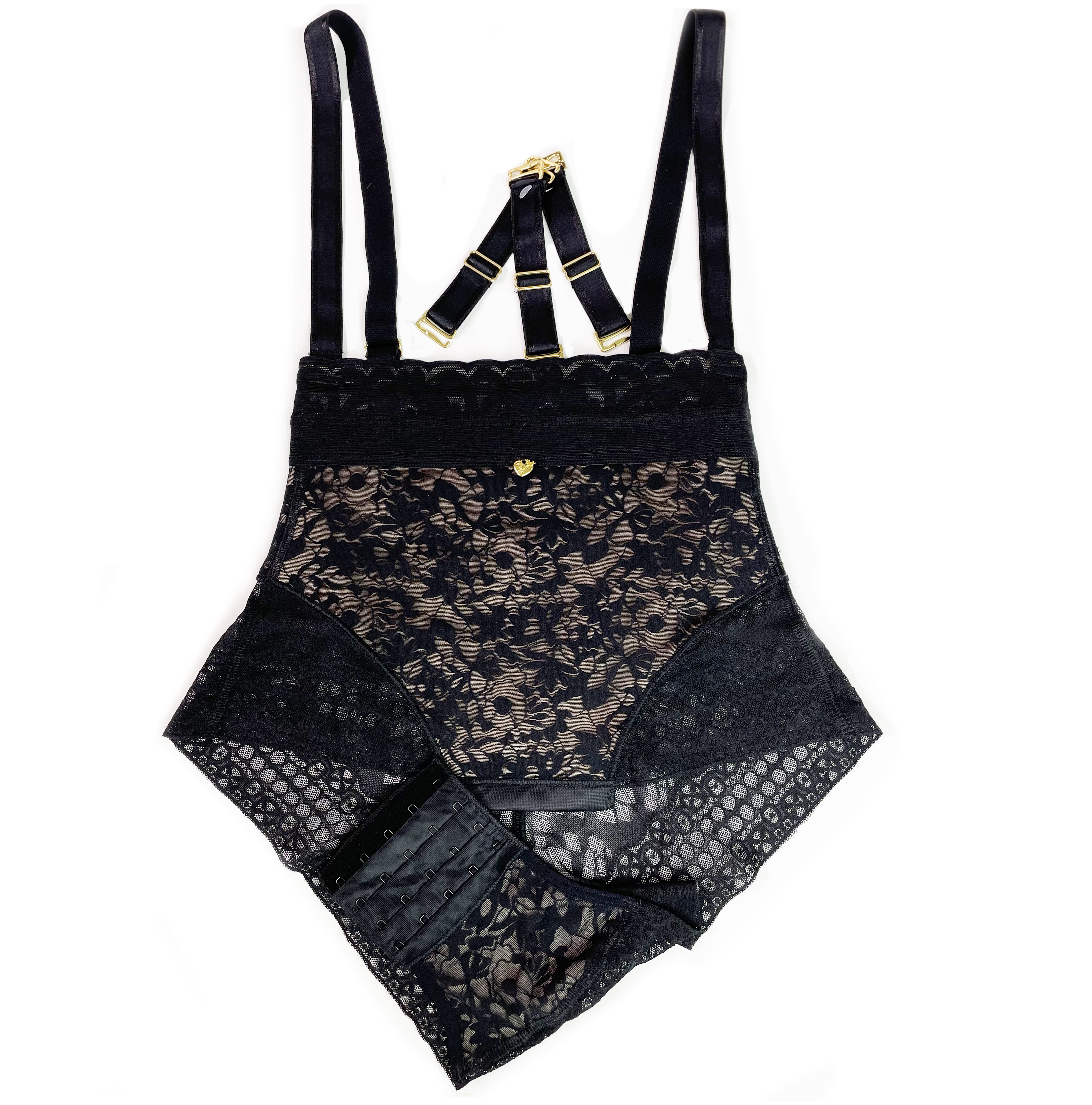 LACE PANTY SHAPER TRIPLE TUMMY LAYER