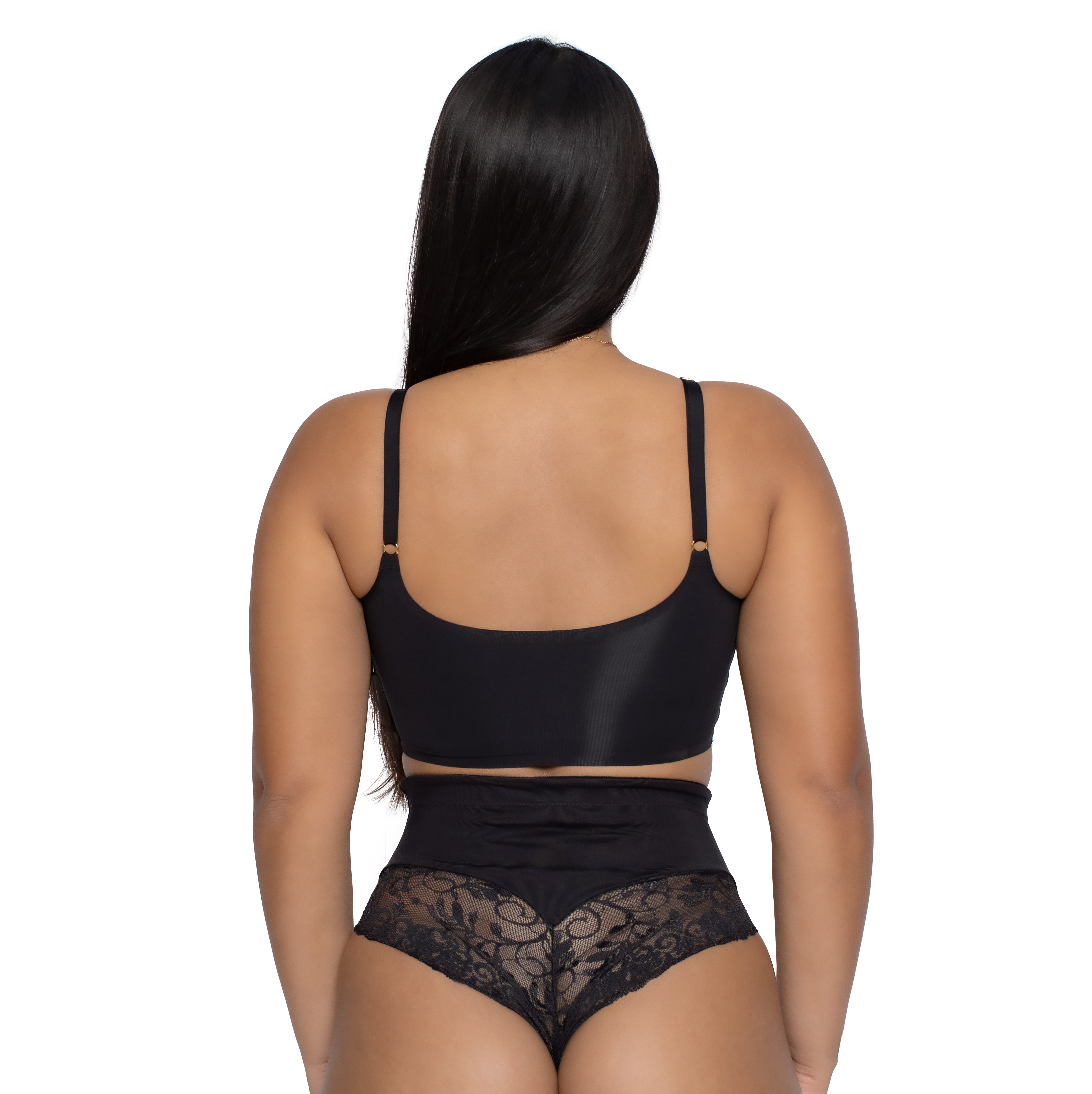 THONG PANTY LACE DOUBLE TUMMY LAYER 