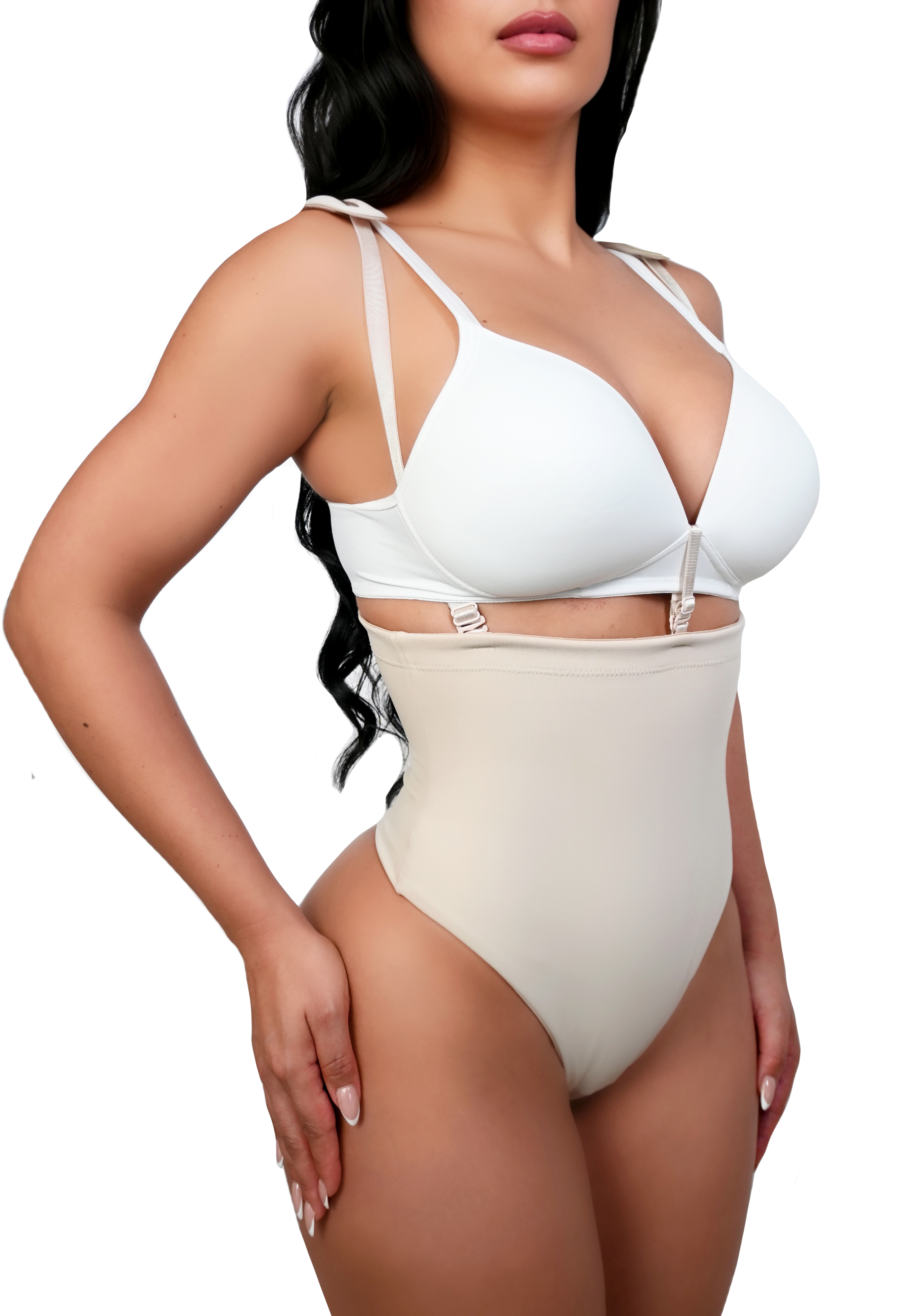 PANTY HIGH WAIST DOUBLE TUMMY LAYER WITH STRAPS PANTY HIGH WAIST DOUBLE TUMMY LAYER WITH STRAPS