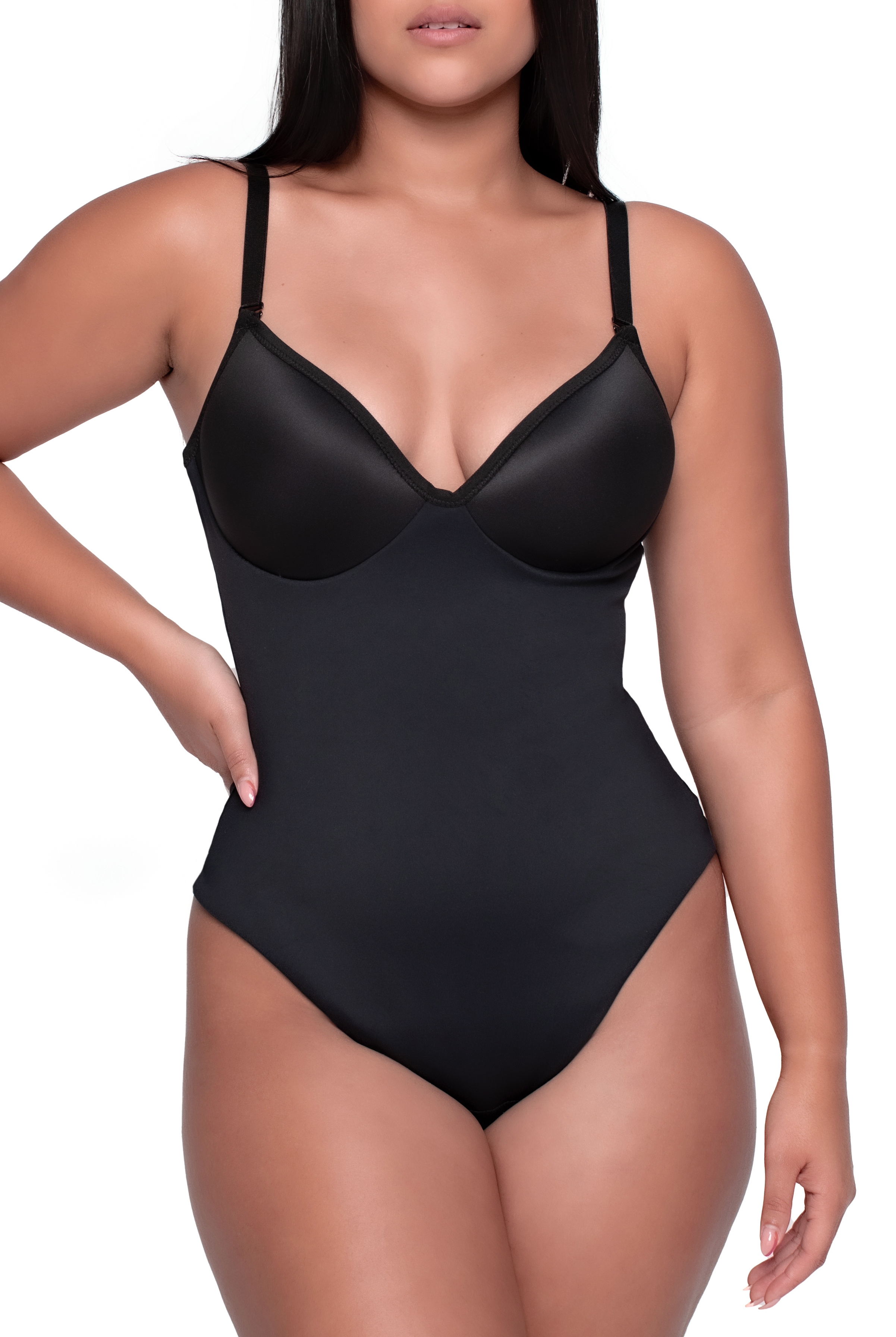 CUPPED FULL BODYSUIT TRIPLE TUMMY LAYER CUPPED FULL BODYSUIT TRIPLE TUMMY LAYER