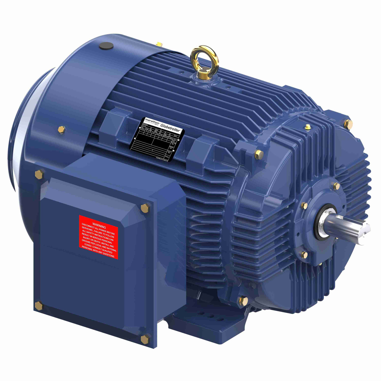 GT1142A, 75 Hp, 3600 Rpm, 365TS FR, 575 Vac, 3 PH, TEFC, Rigid Base, General Purpose Motor, 365TSTFCD6002.