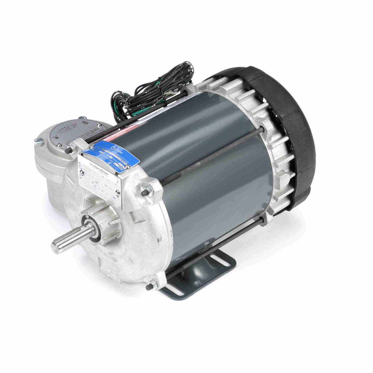 K2104, 1/2 Hp, 1200 Rpm, 56 FR, 230/460 V, 3 PH, TEFC, Rigid Base ...