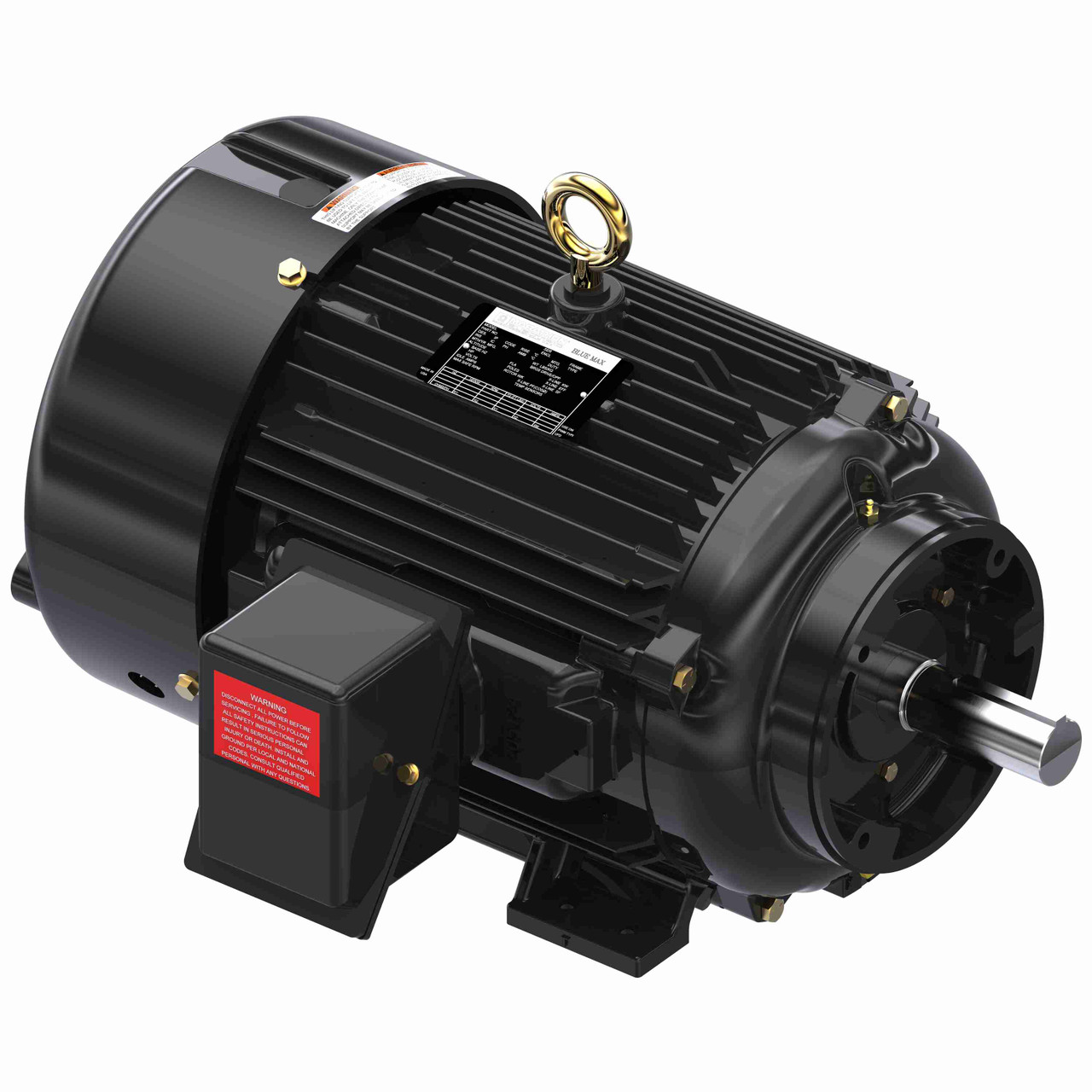 SY010, 15 Hp,1800 Rpm, 254TC FR, 460 Vac, 3 PH, SyMAX® Fan & Blower Motor, TEFC, 254TPFSA10088.